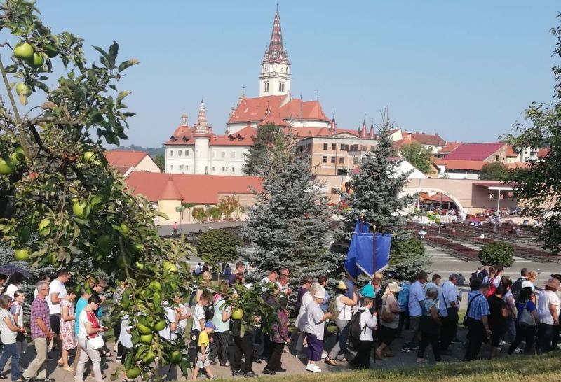 Legionari sudjelovali na hodočašću Sisačke biskupije u Mariju Bistricu